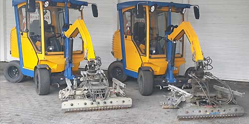 Pflasterverlegemaschine